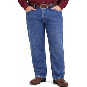 Magellan Mens Classic‎ Fit Jeans 40x30 NWOT Straight Leg Blue Denim